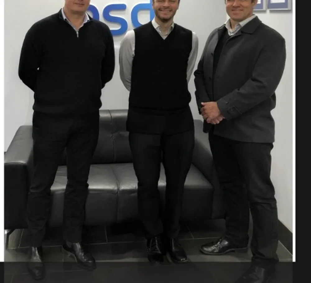 PSD Energy leadership team: Ignatius Muller, Darren Cripwell and Tertius Strydom